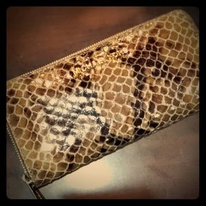 Michael Kors Snake Skin Wallet